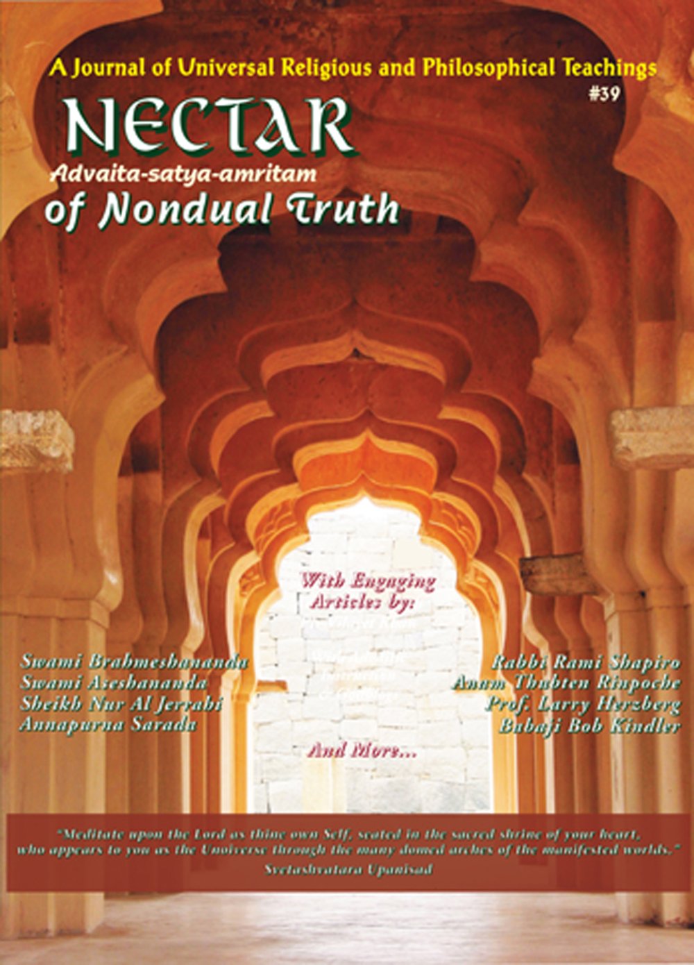 draft cover of Nectar of Nondual Truth #37